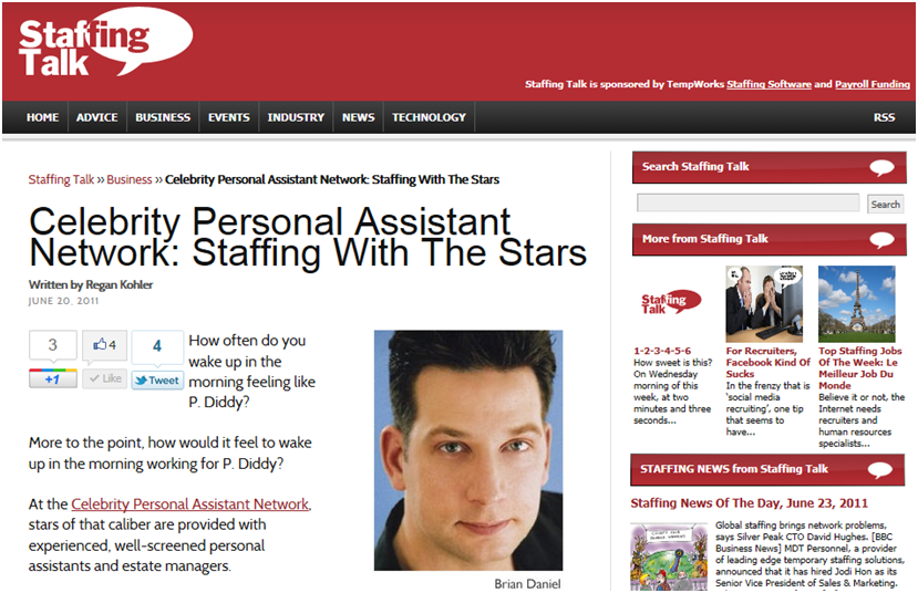 staffing to the stars
