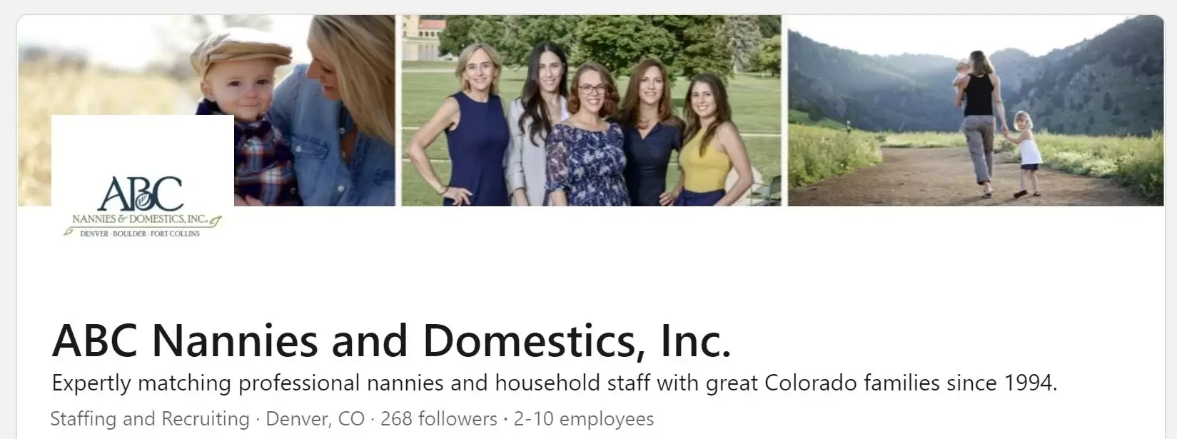 ABC Nannies & Domestics Inc on LinkedIn