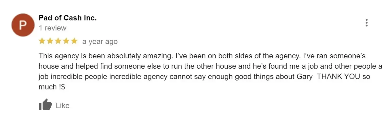 positive review of Absolutely Fabulous Domestics