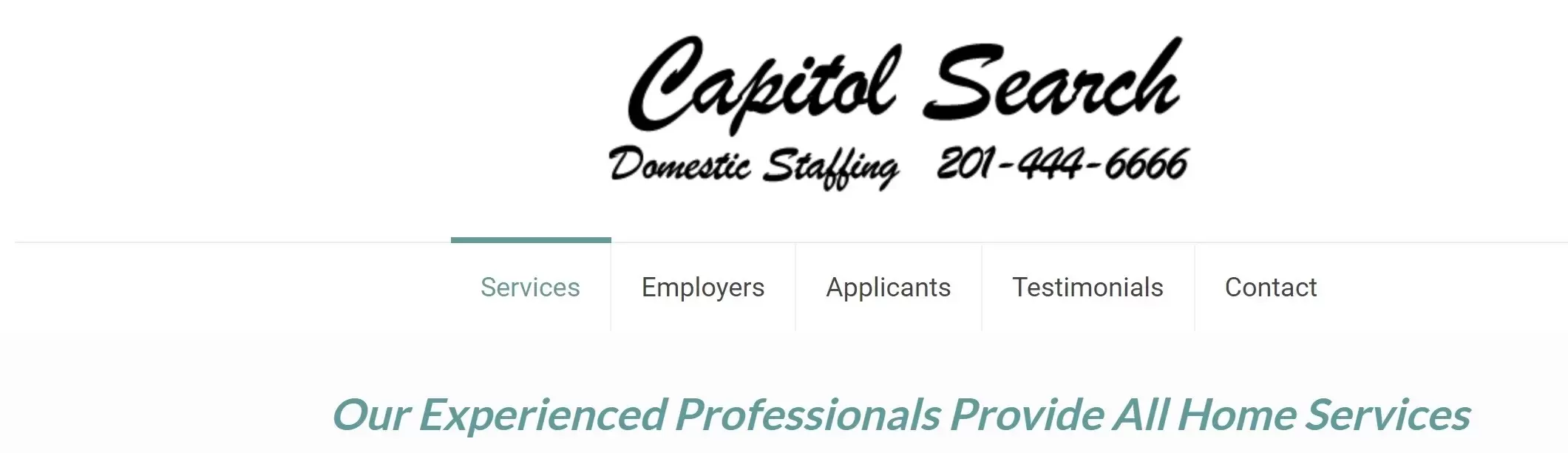 Capitol Search Domestic Staffing company profile and reviews