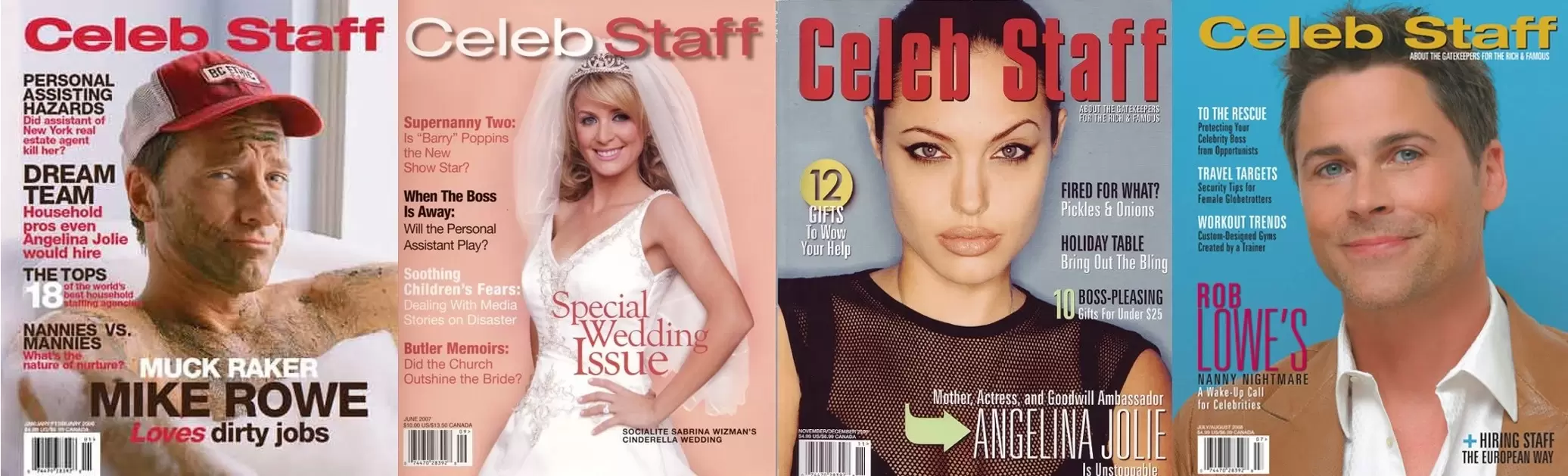 The history of Celeb Staff Magazine