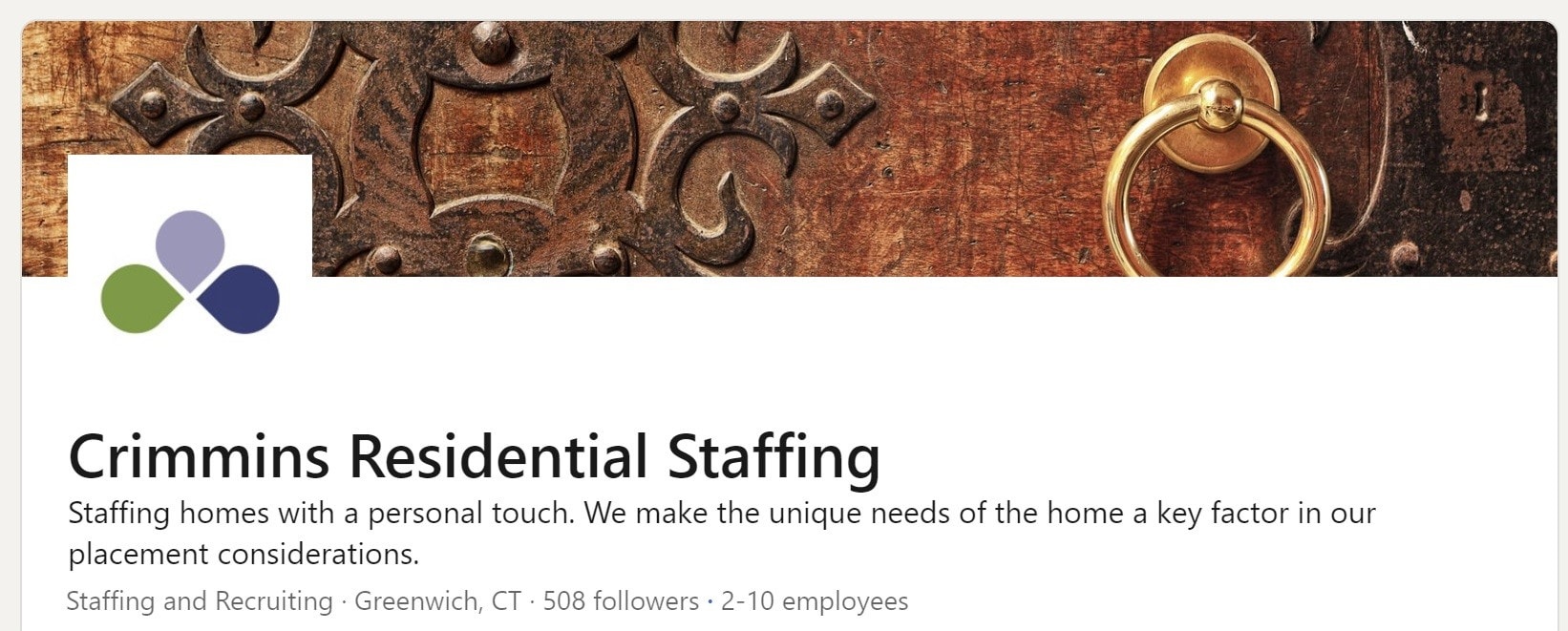 Crimmins Residential Staffing on LinkedIn