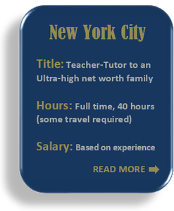 UHNW tutor in NYC