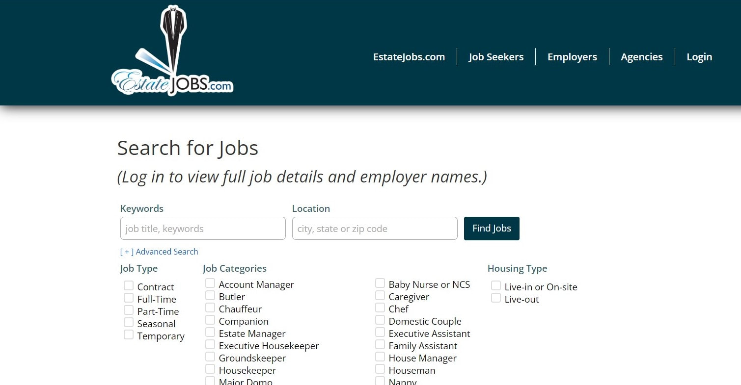 estatejobs com job board