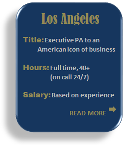 Executive PA job