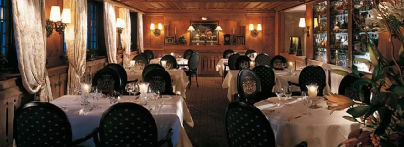 5-star dining in Gstaad