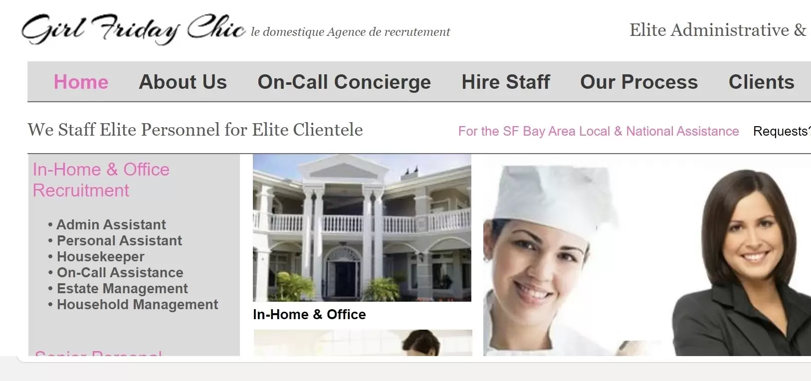 Girl Friday Chic domestic staffing