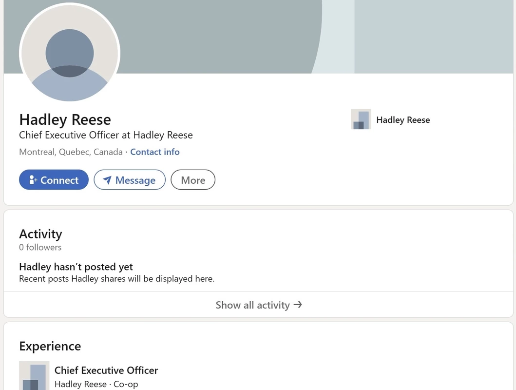 Hadley Reese employee list
