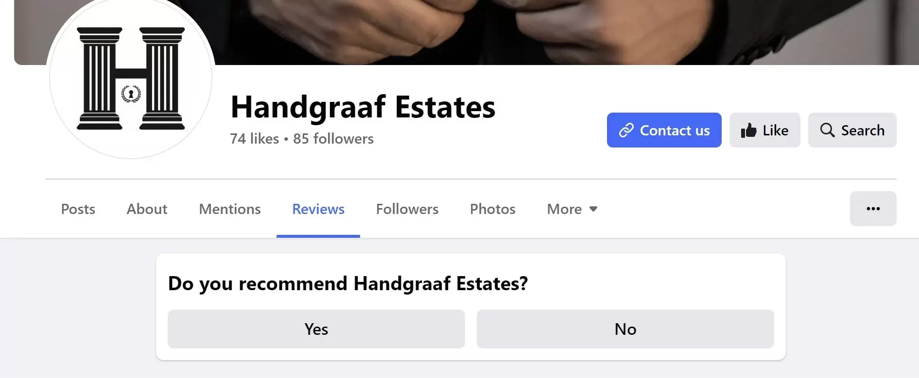 Handgraaf Estates on Facebook