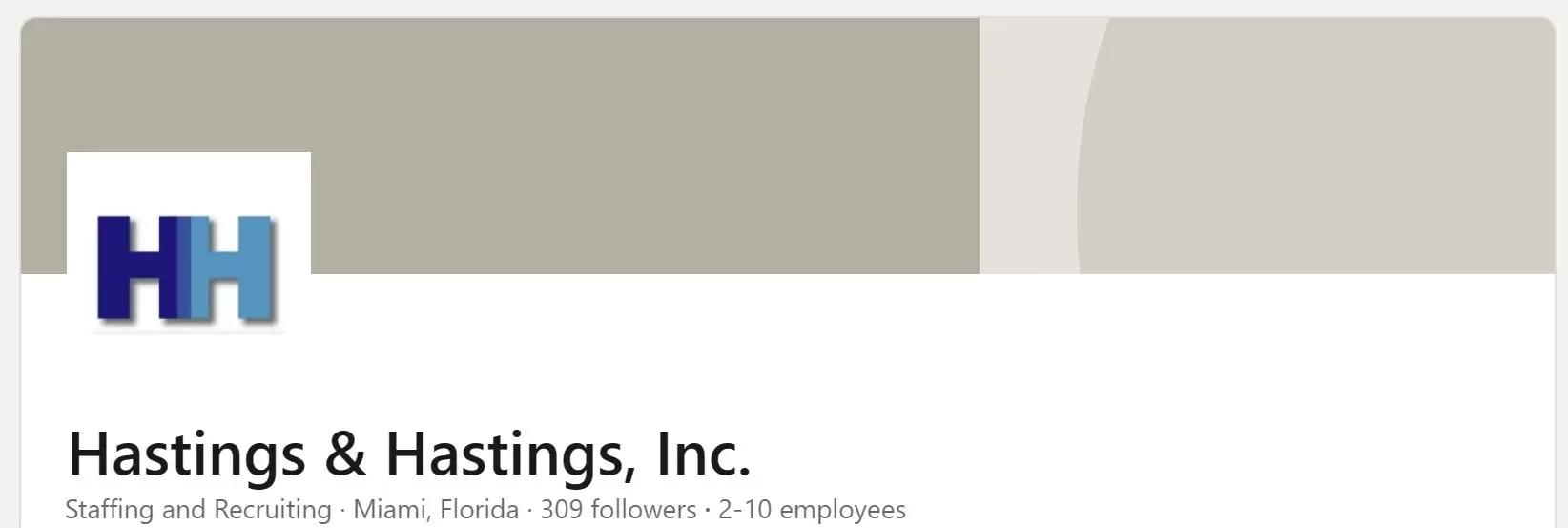 Hastings & Hastings staffing on LinkedIn