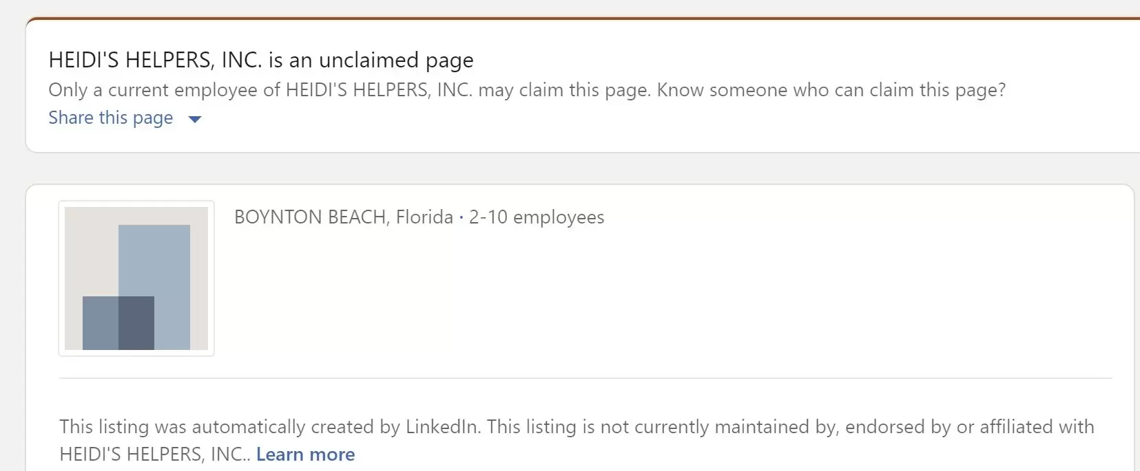 Heidi's Helpers Inc on LinkedIn