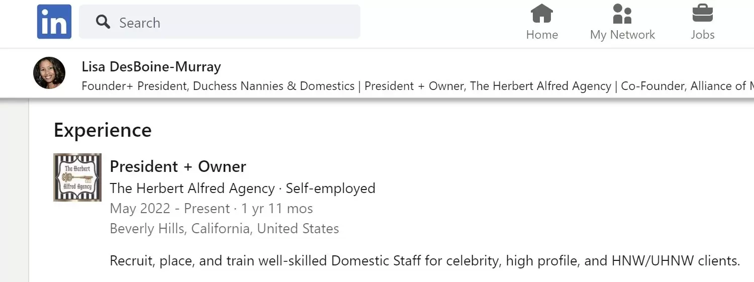 Herbert Alfred Agency owner's profile