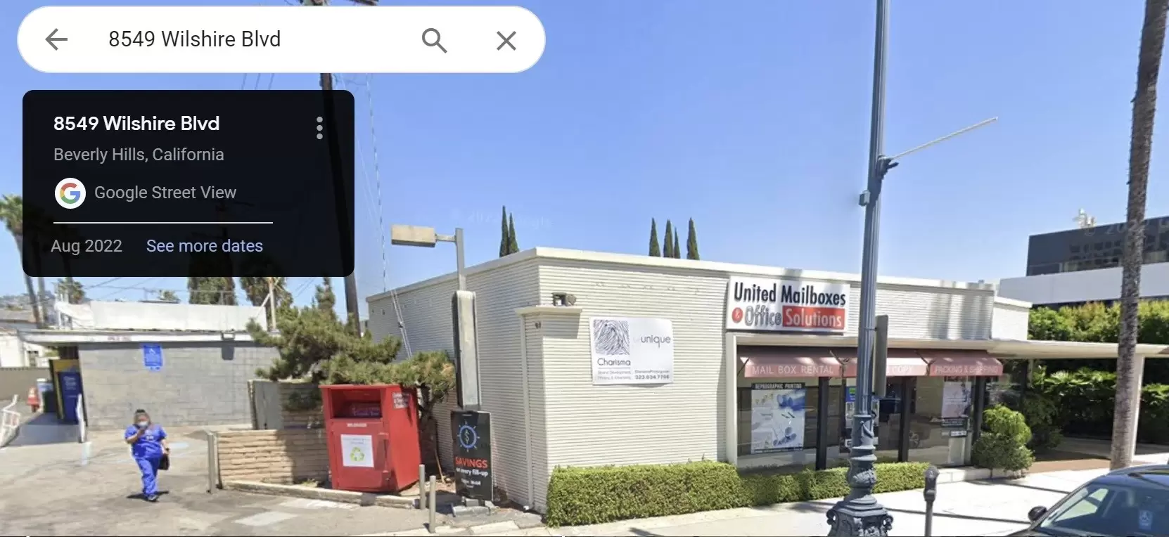 Agency storefront in California