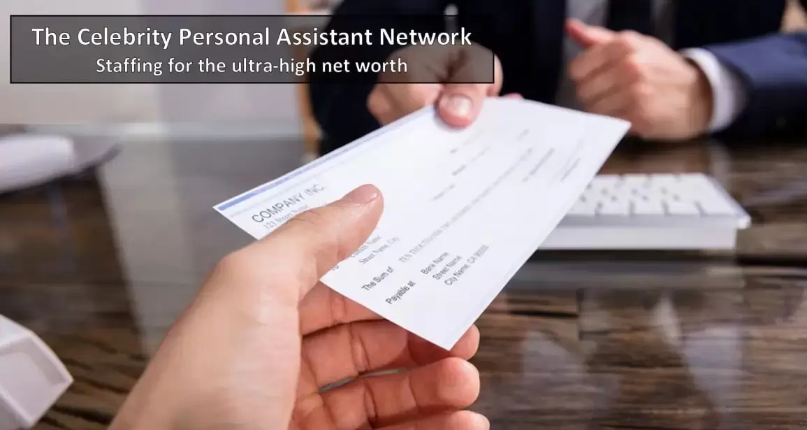 personal assistant pay 2023