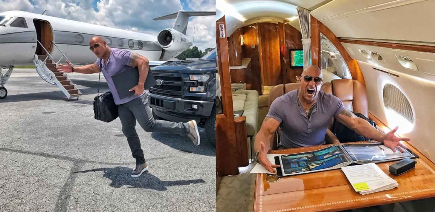 the private jets of celebrities