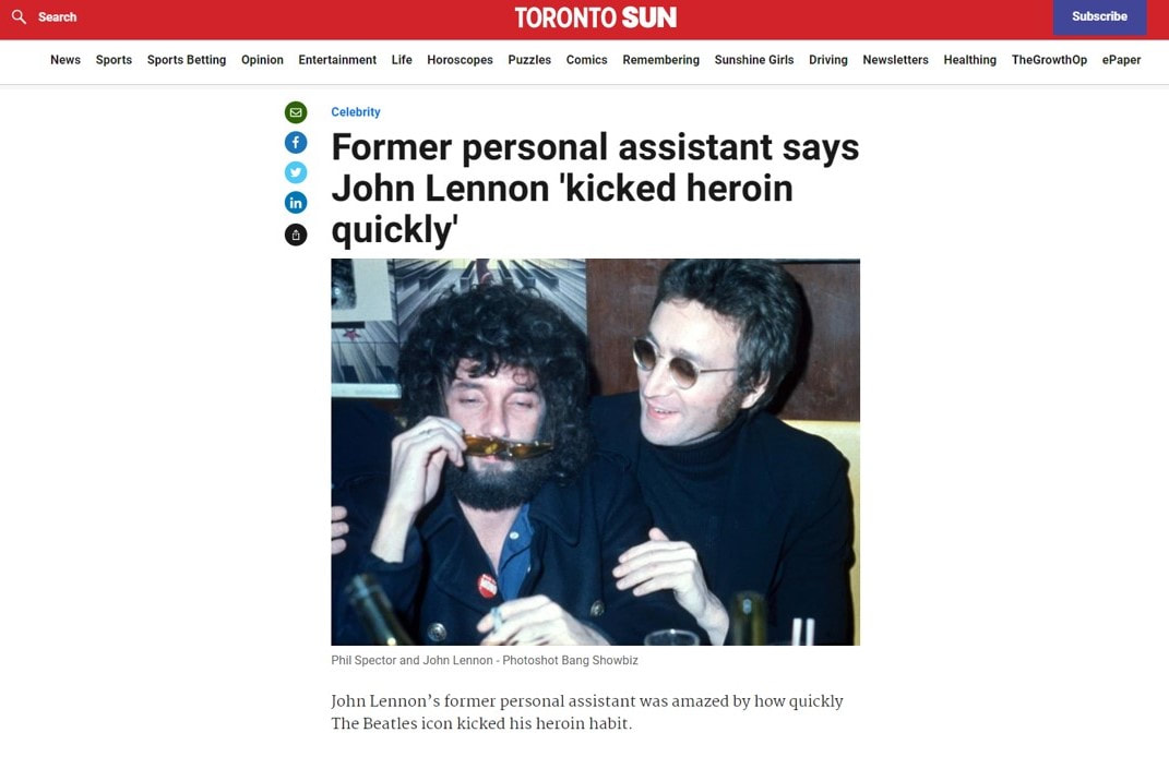 the assistant to John Lennon confesses
