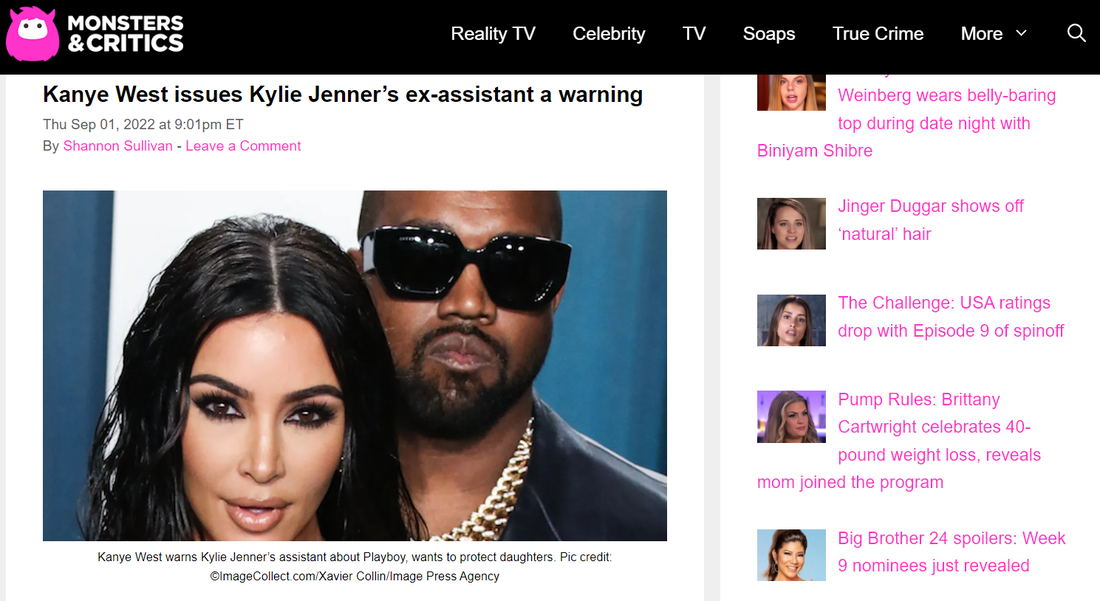 Kanye West and Kylie Jenner's ex-assistant