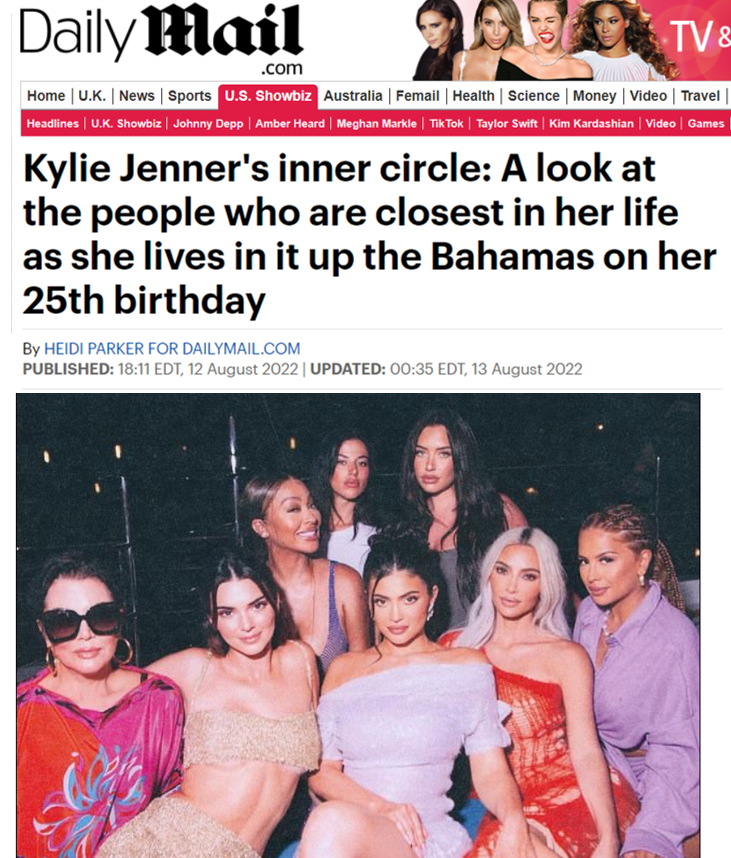 kylie jenner PA becomes famous