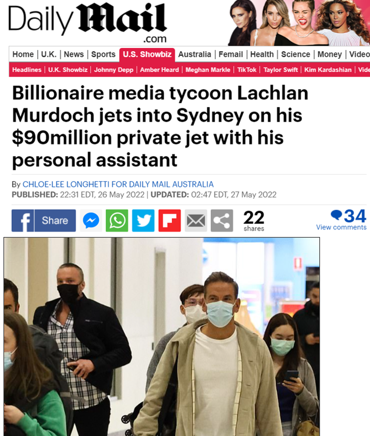 Murdoch billionaire assistant