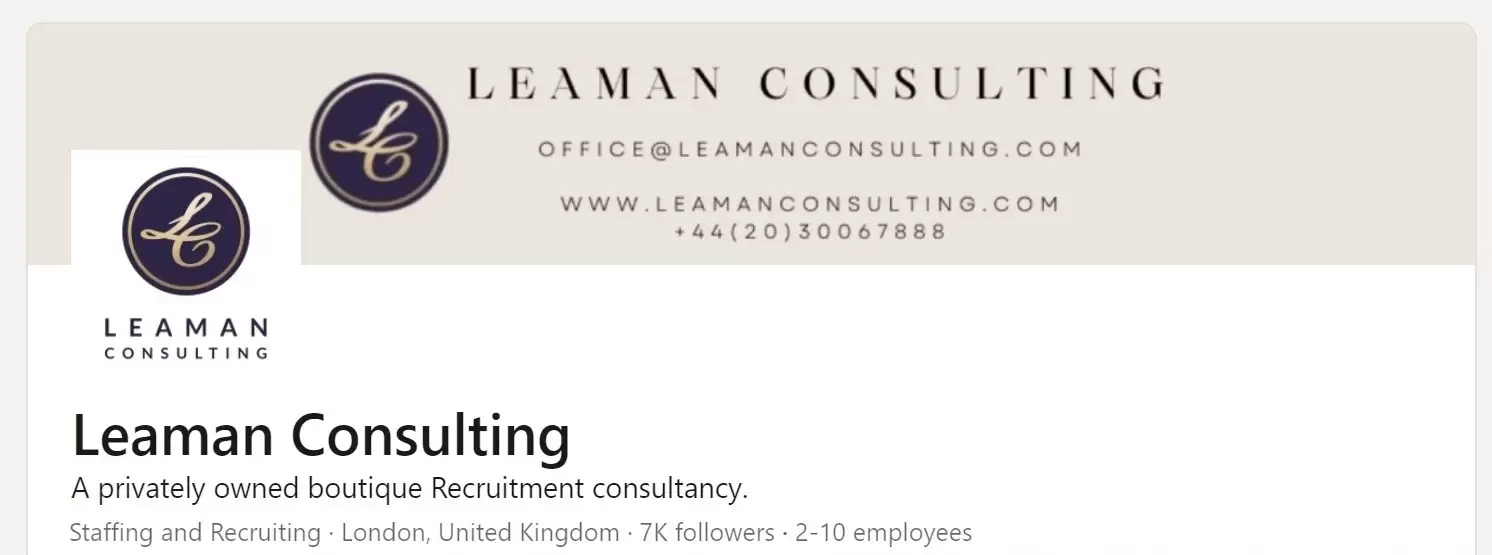 Leaman Consulting on LinkedIn