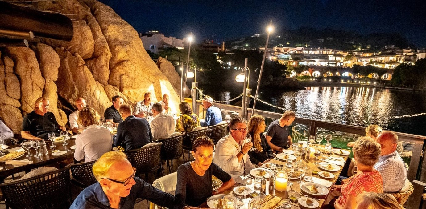 5-star dining in Sardinia, Italy