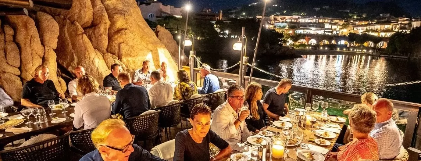 5-star dining in Sardinia, Italy