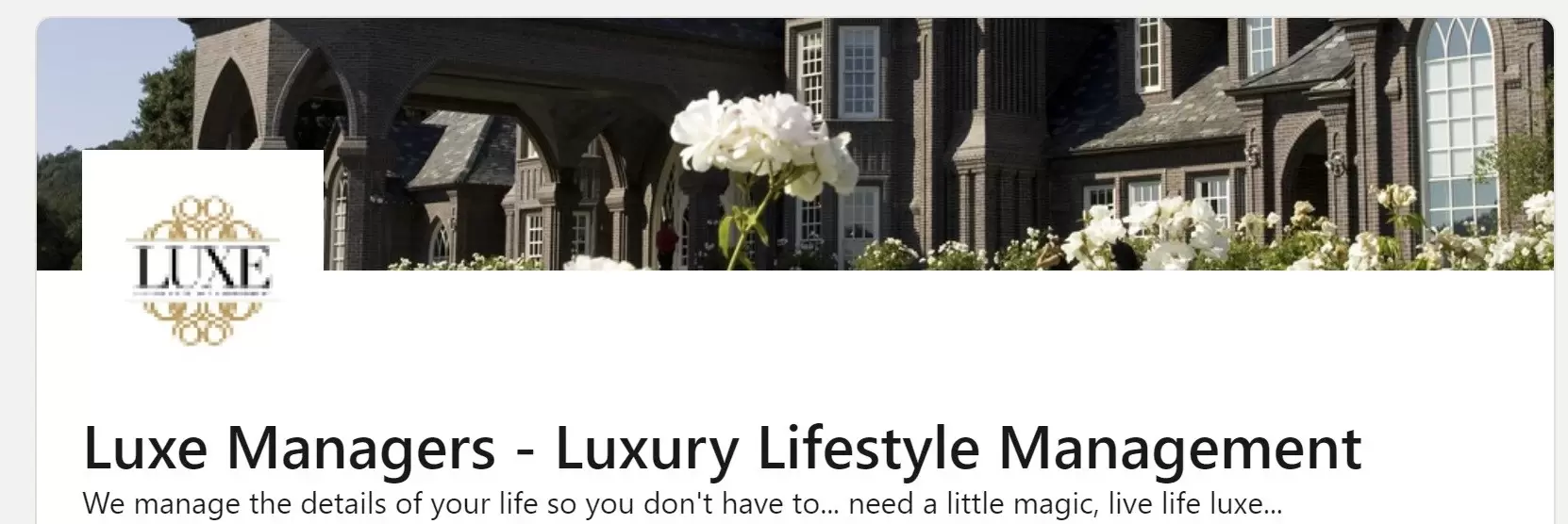 Luxe Managers on LinkedIn