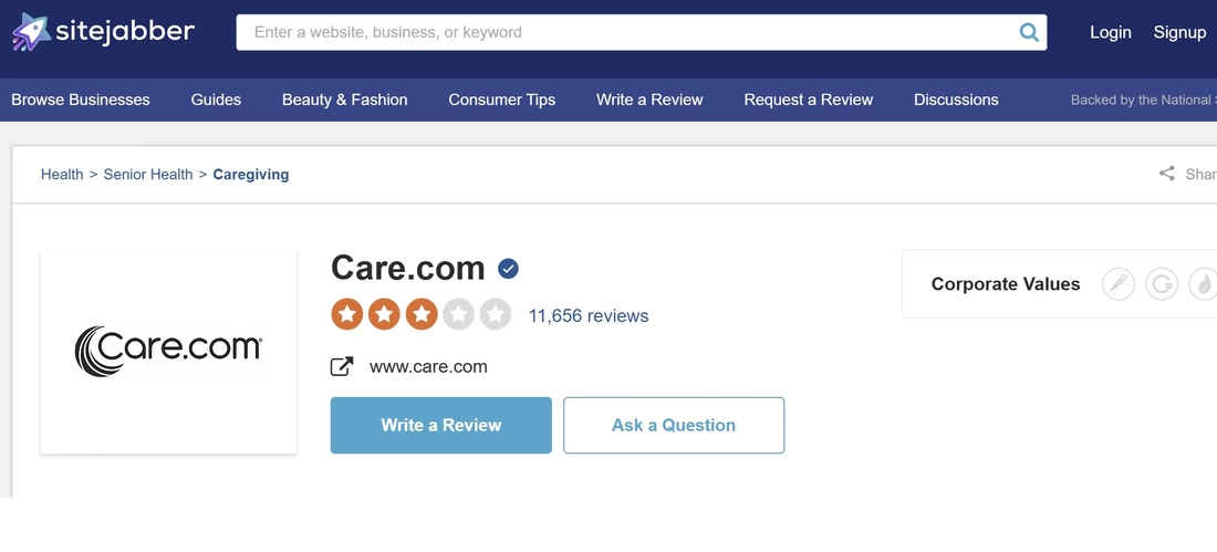 More Care.com reviews