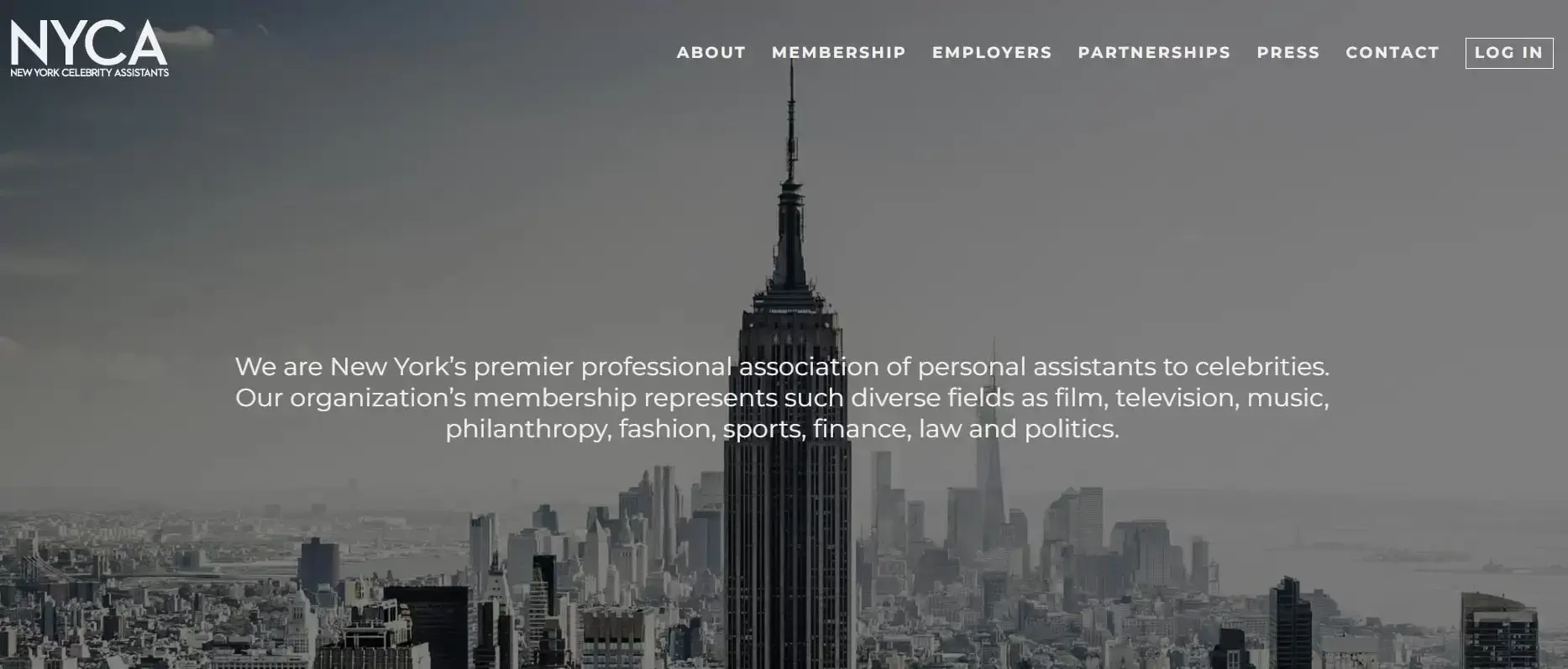 join an association for celebrity assistants