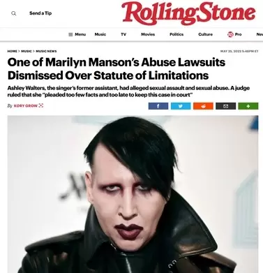 Marilyn Manson assistant lawsuit