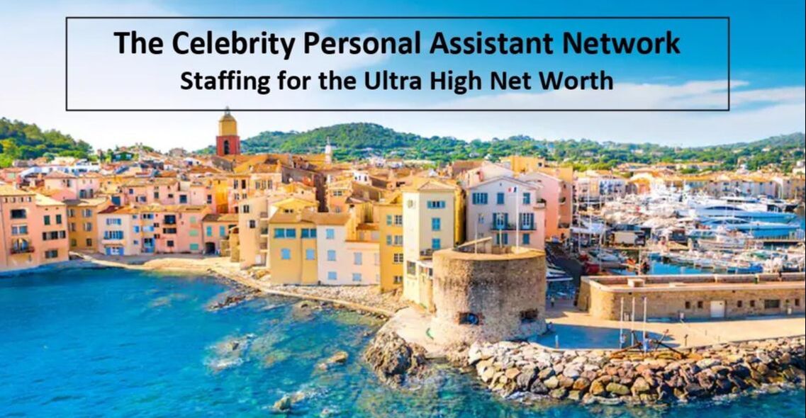 household staffing in Saint-Tropez, France