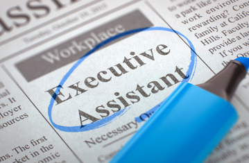 Executive assistant job ad