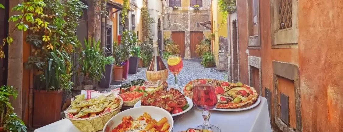 5-star dining in Rome, Italy