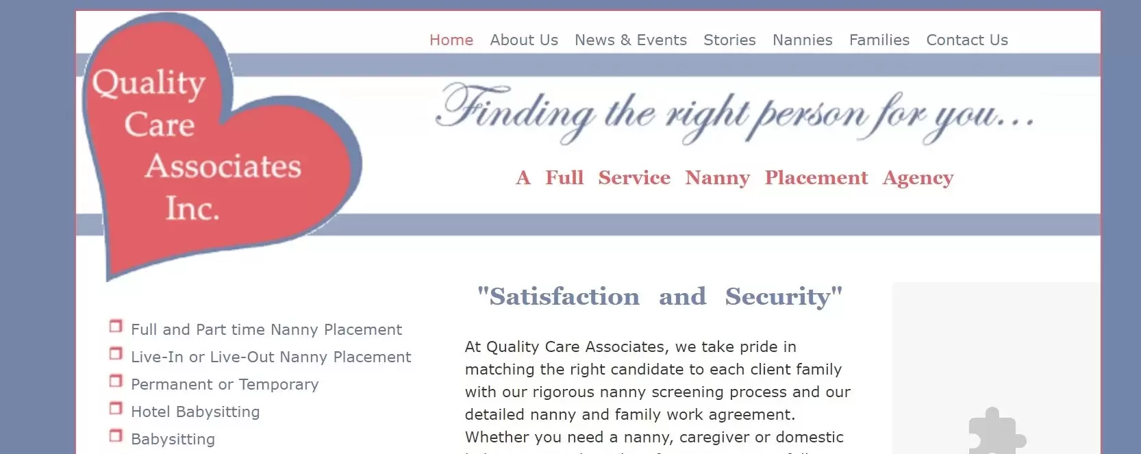 Quality Care Associates company profile and review