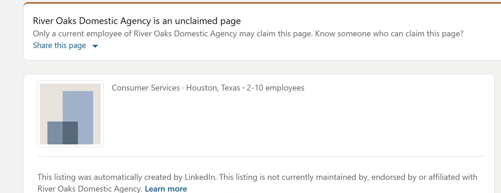 River Oaks Domestic Agency on LinkedIn