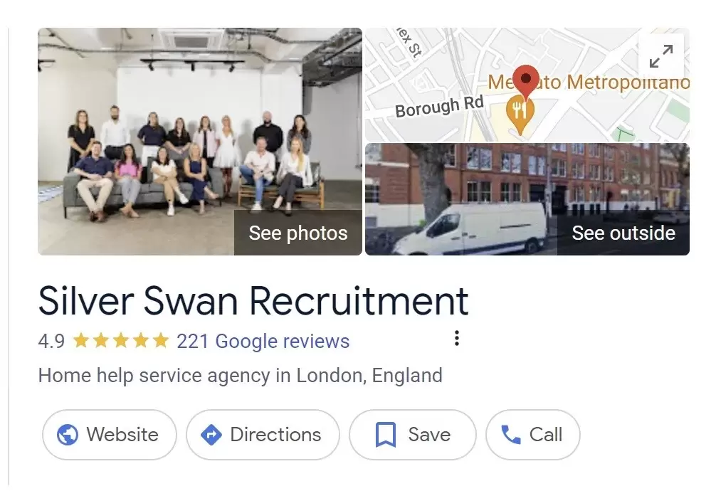 testimonials for Silver Swan Recruitment