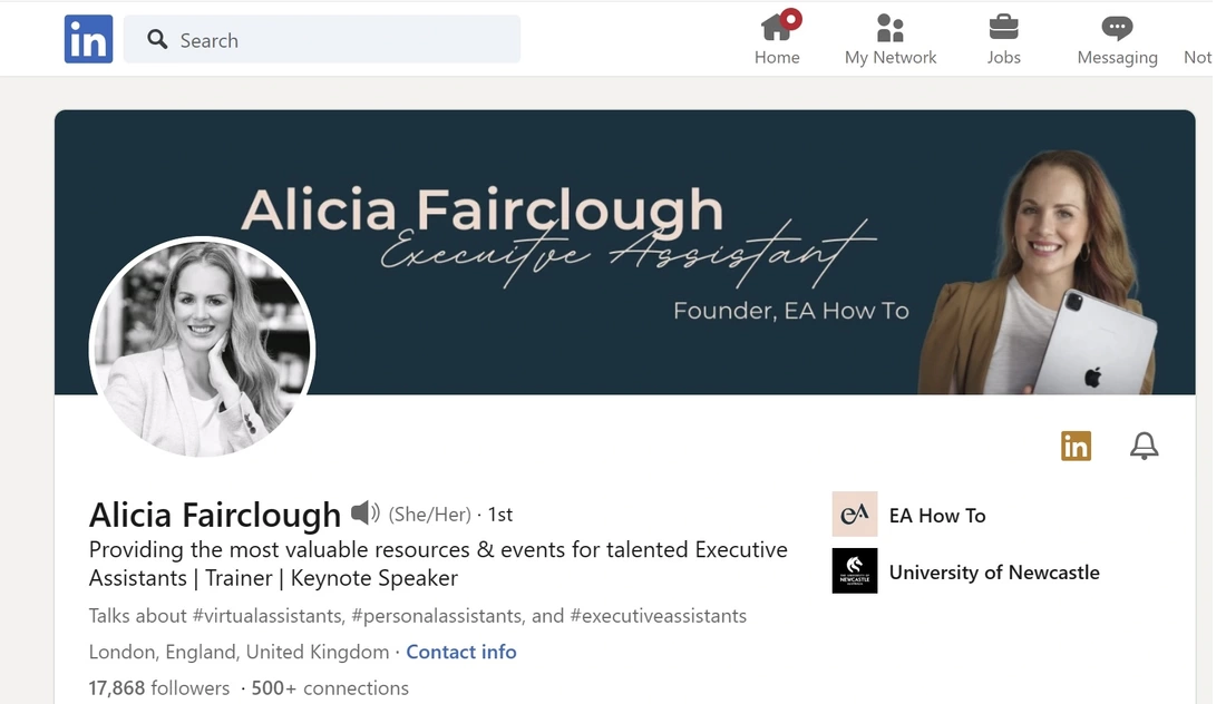 Alicia Fairclough EA How To profile